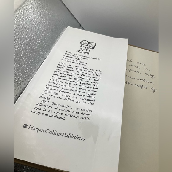 Where The Sidewalk Ends by Shel Silverstein Copyright 1974 Edition Poems Book - Picture 4 of 5